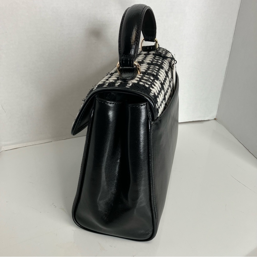 Brahmin Rene Black Hillside Genuine Leather Crossbody Purse - Picture 3 of 10